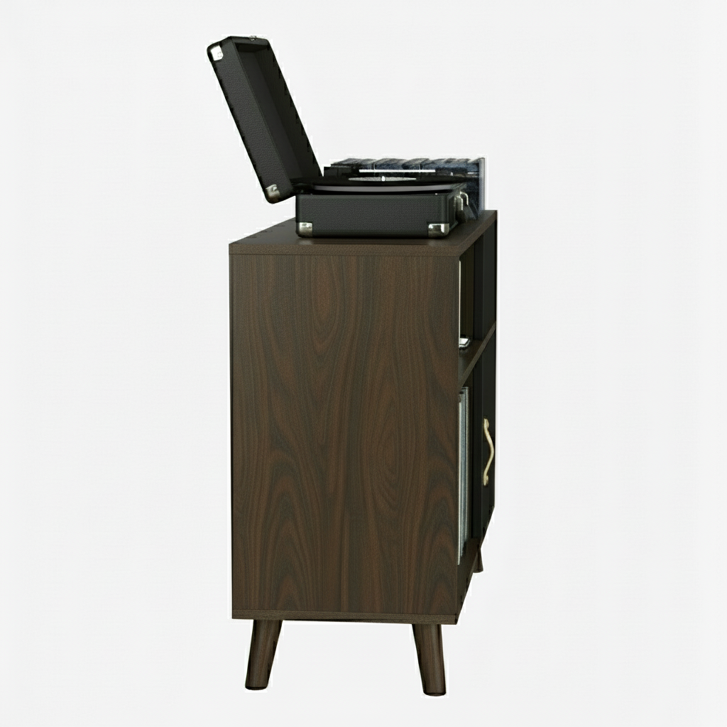 Vinyl Record Player Stand