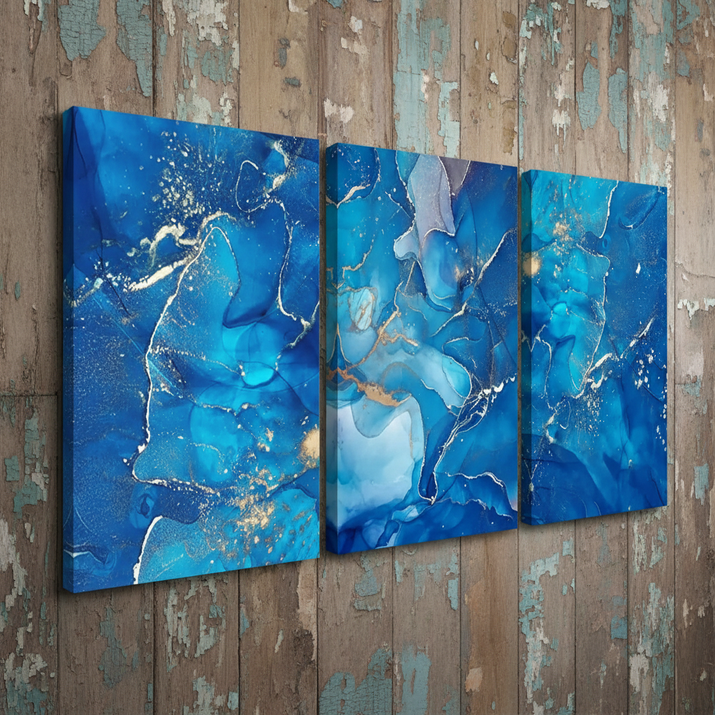 Modern Canvas Wall Art 3 Panel Large Canvas