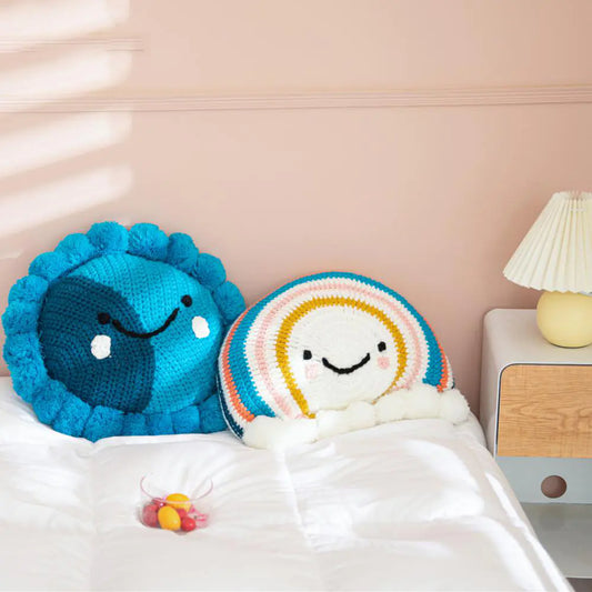 Round Ball Sofa Pillow for Living Room Decor