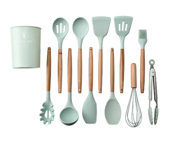 Non Stick Pot Spatula And Spoon - Hominco