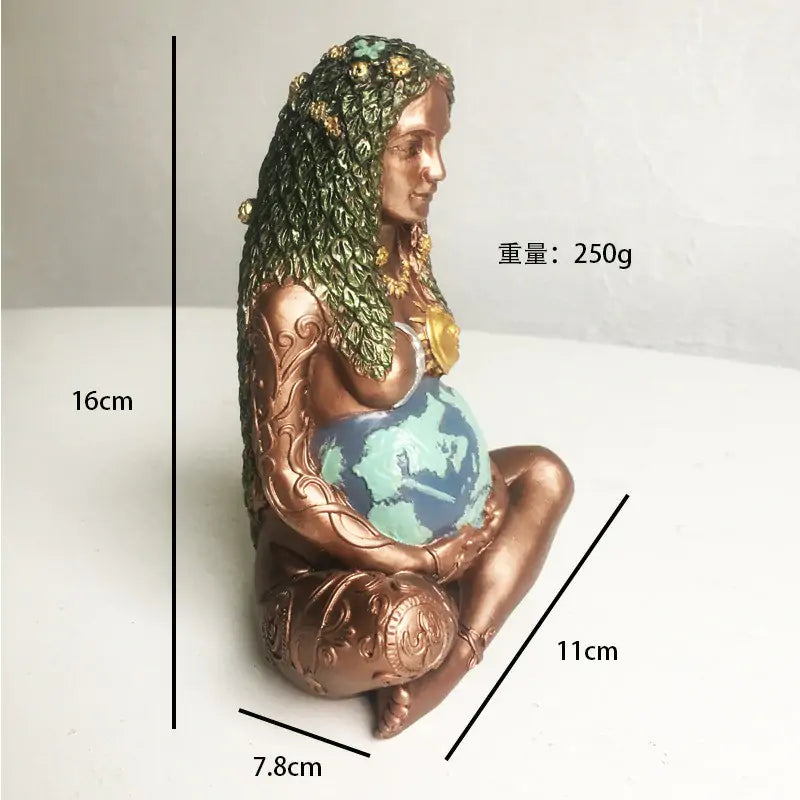 Mother Earth Art Statue - Hominco