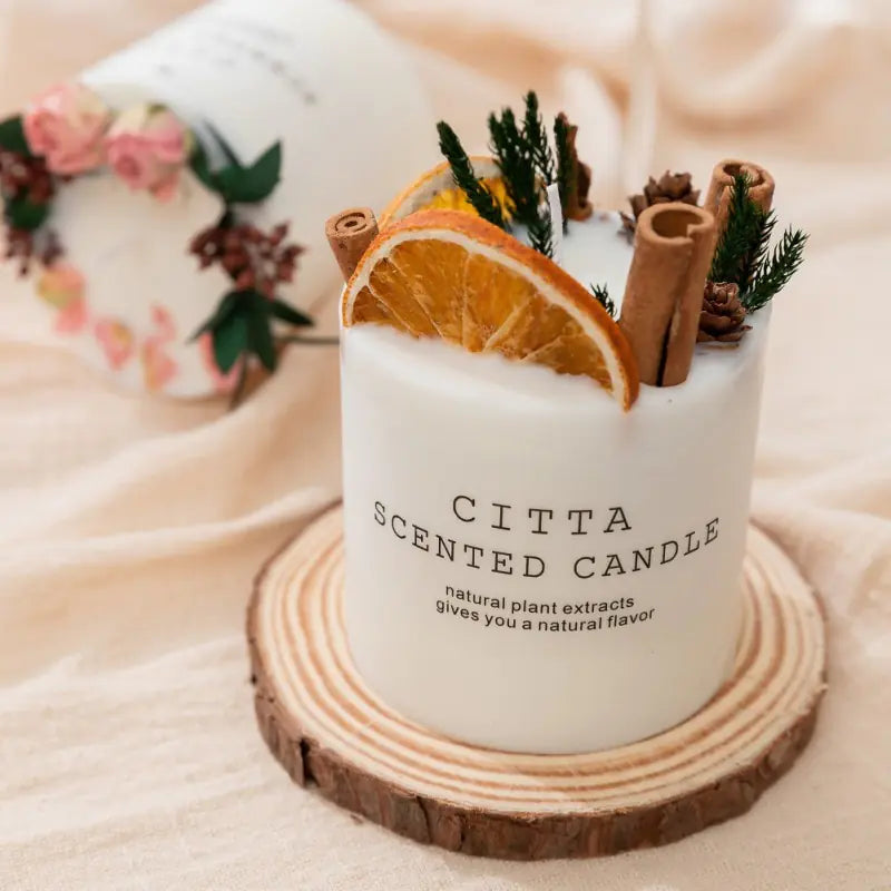 Creative Soy Wax Romantic Aromatherapy Candles - Hominco