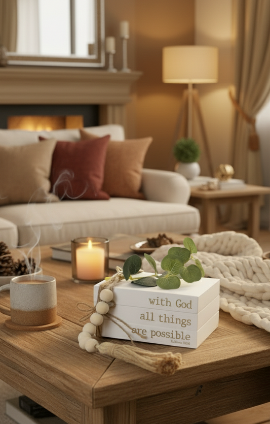 Decorative Coffee Table Book Set