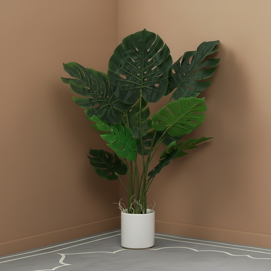 FLOWORLD Artificial Monstera Plant 4FT
