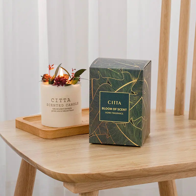 Creative Soy Wax Romantic Aromatherapy Candles - Hominco
