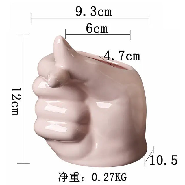 Finger Palm Vases - Hominco