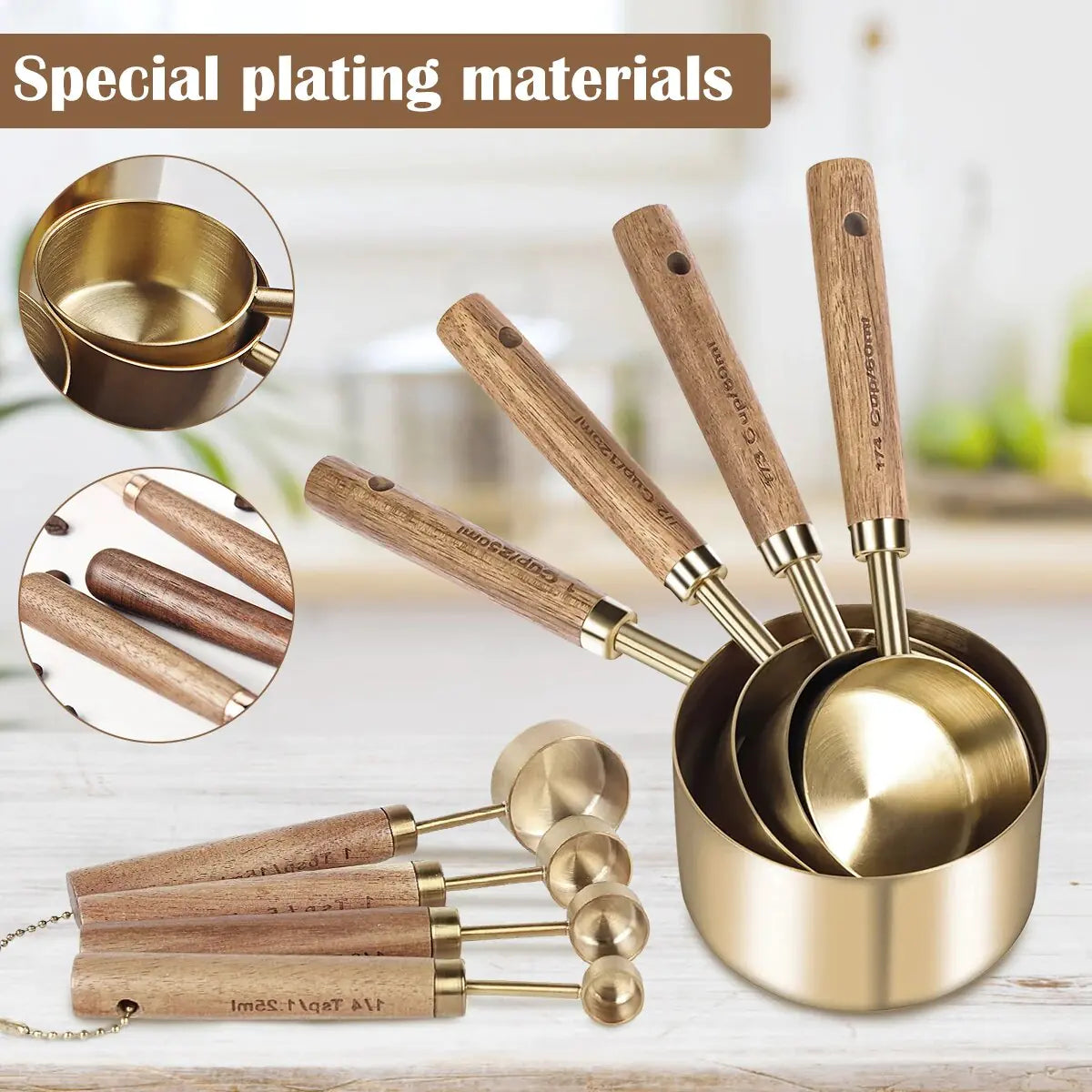 Measuring Cups and Spoon Set - Hominco