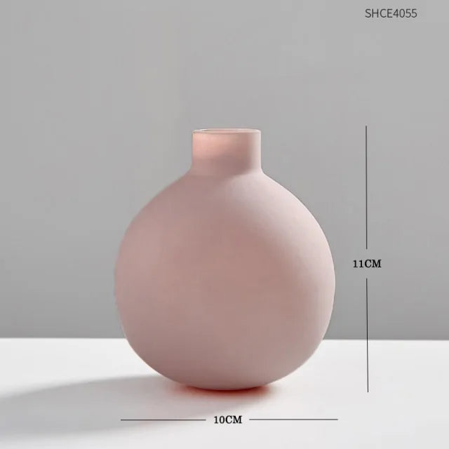 Modern Home Glass Vase Decor - Hominco