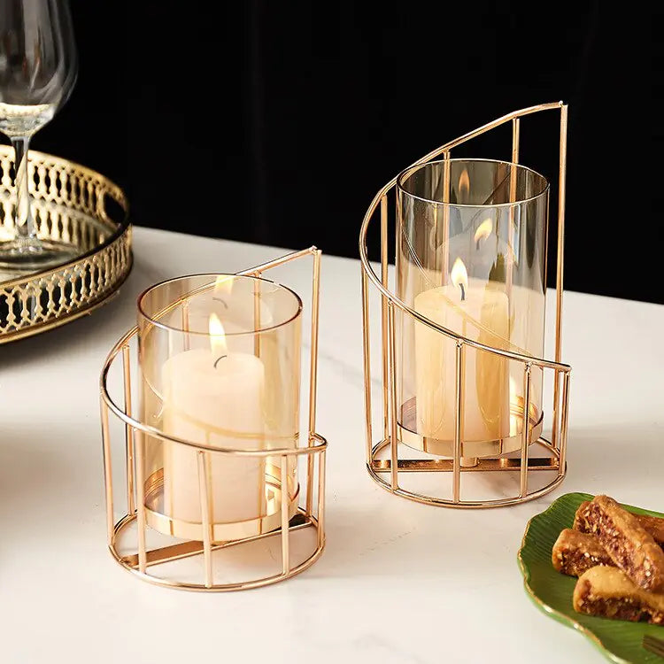 Eleganza Candle Holder - Hominco