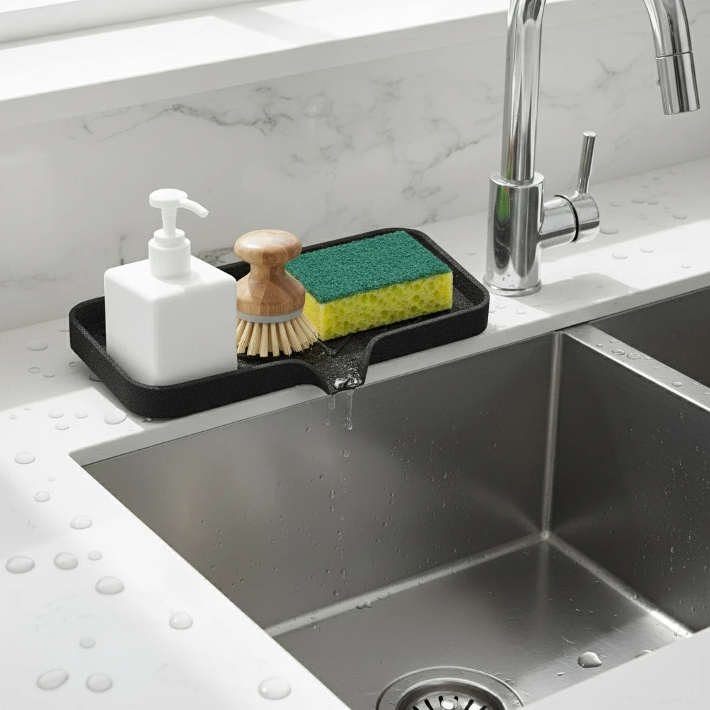 Self Draining Soap Dish