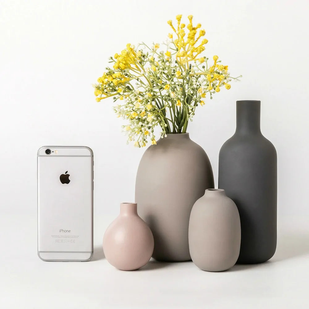 Modern Home Glass Vase Decor - Hominco