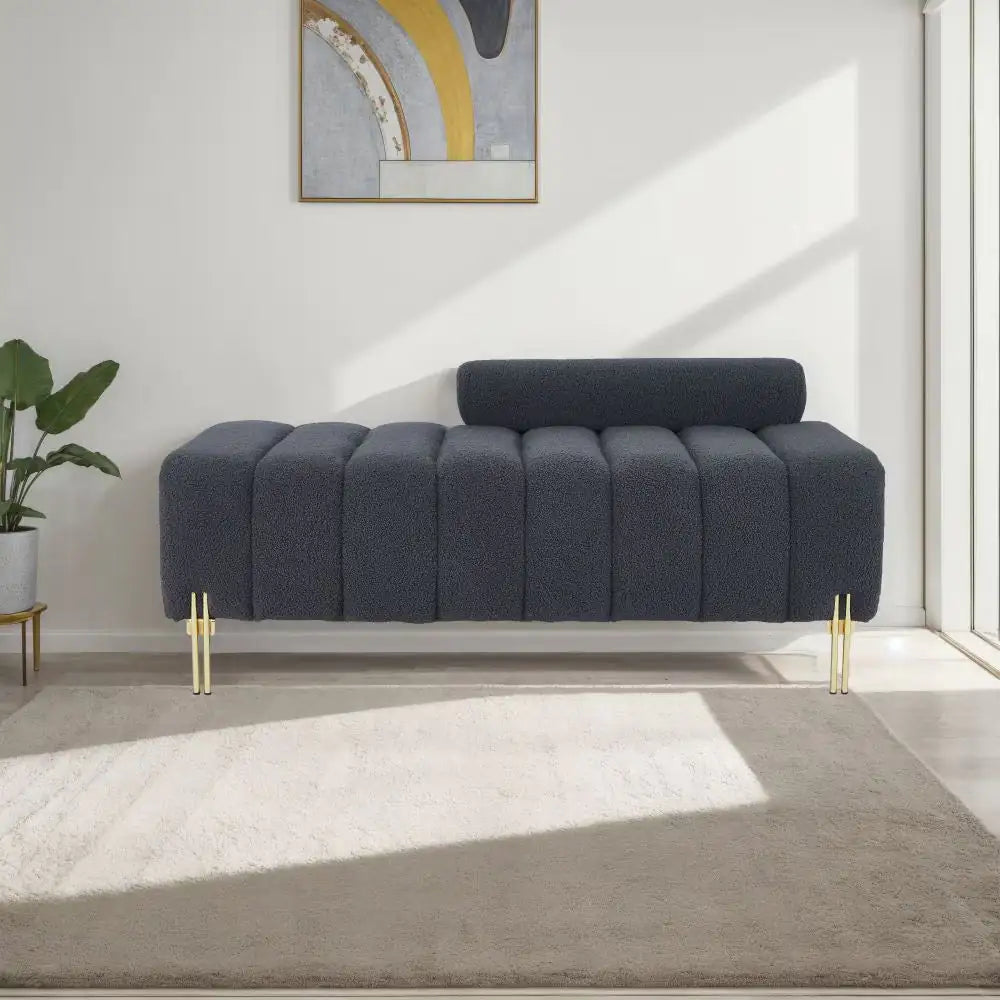 Velvet Bedroom Bench