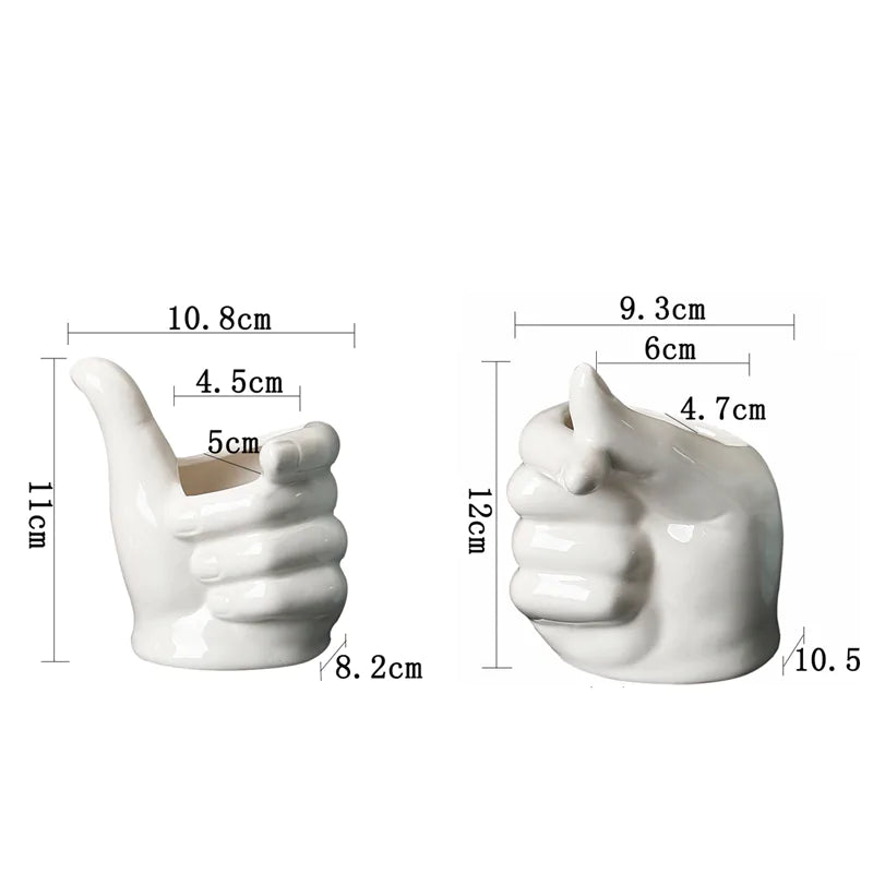 Finger Palm Vases - Hominco