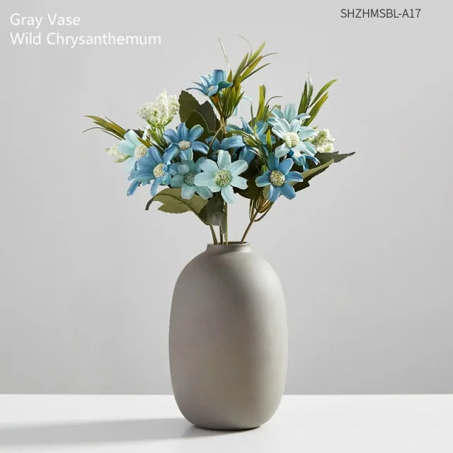 Modern Home Glass Vase Decor - Hominco