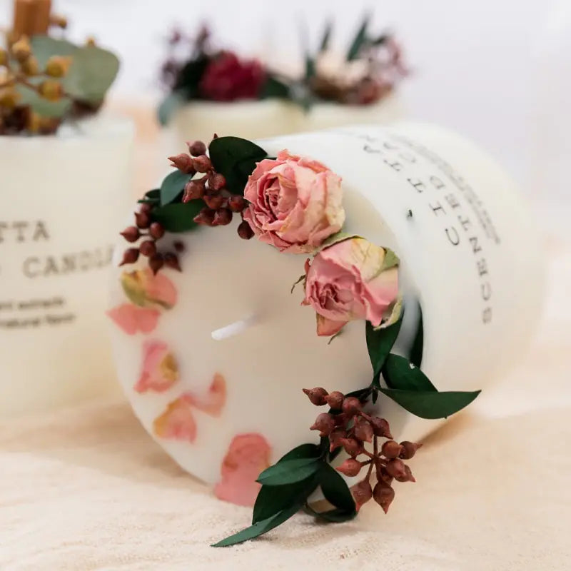 Creative Soy Wax Romantic Aromatherapy Candles - Hominco