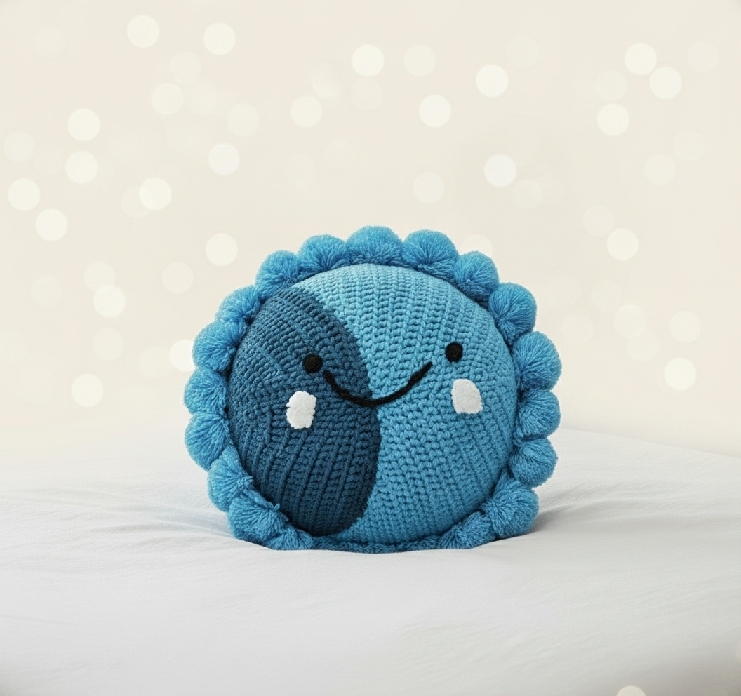 Round Ball Sofa Pillow for Living Room Decor