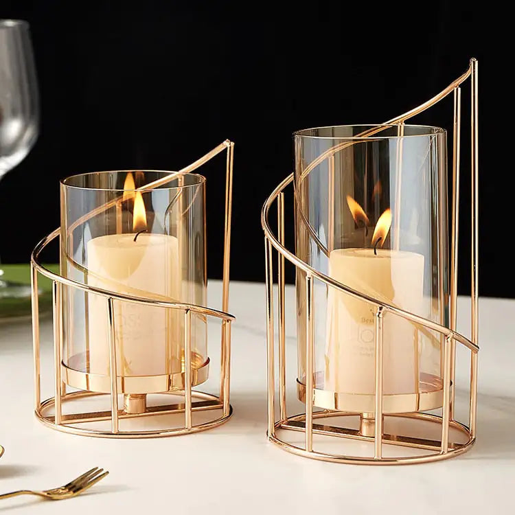 Eleganza Candle Holder - Hominco
