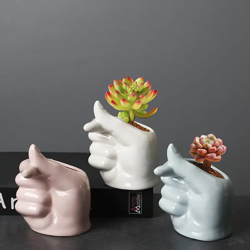Finger Palm Vases - Hominco