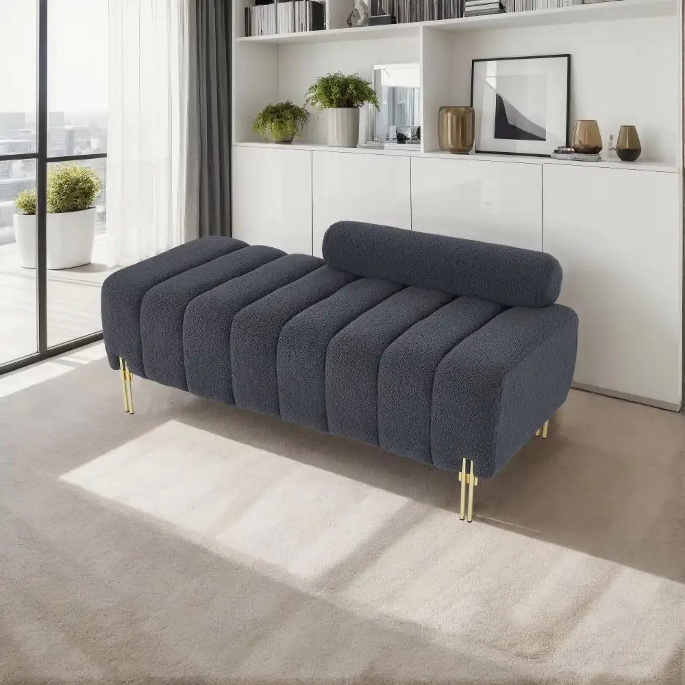 Velvet Bedroom Bench
