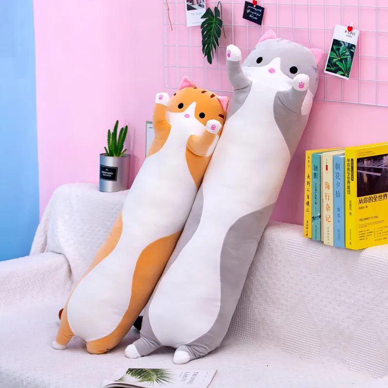 Cute Soft Long Cat Pillow - Hominco