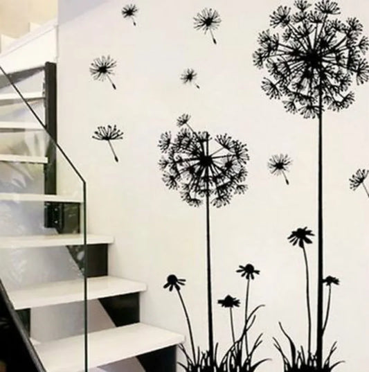 Dandelion Living Room and Bedroom Wall Sticker - Hominco