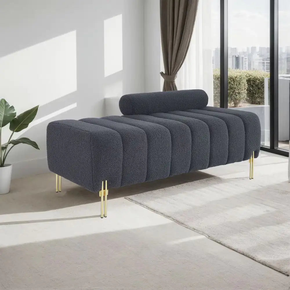 Velvet Bedroom Bench
