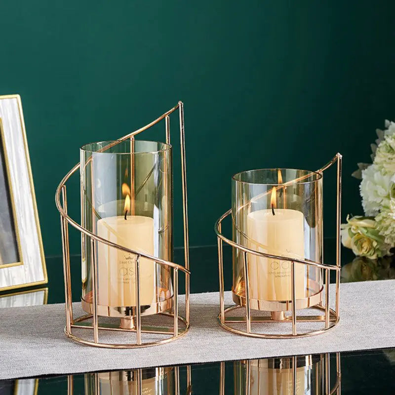 Eleganza Candle Holder - Hominco