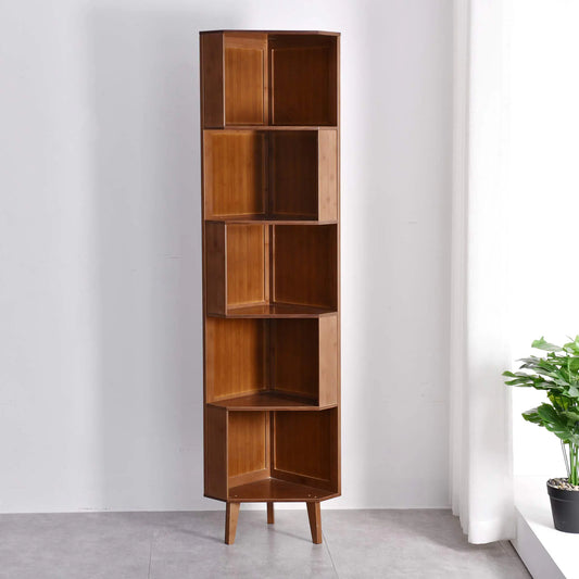 Corner Cube Bookshelf