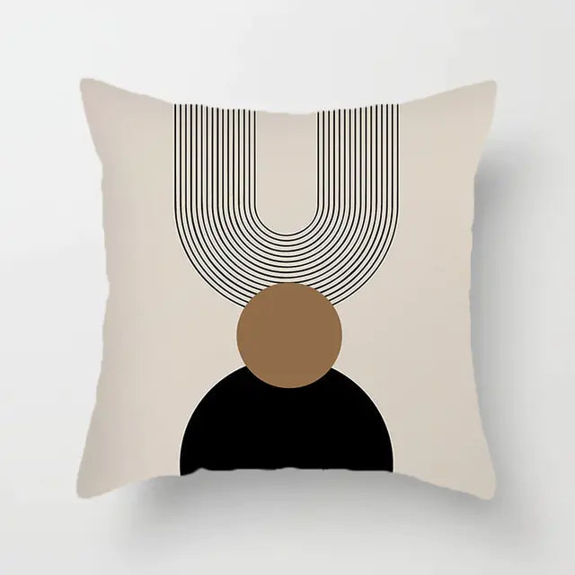 Pattern Creative Polyester Pillowcase - Hominco