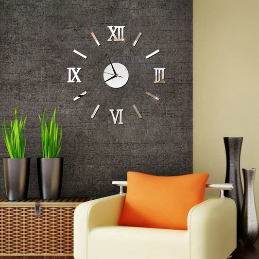 Acrylic Roman Numeral Wall Clock - Hominco