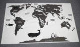 Adventure World Map Play Mat
