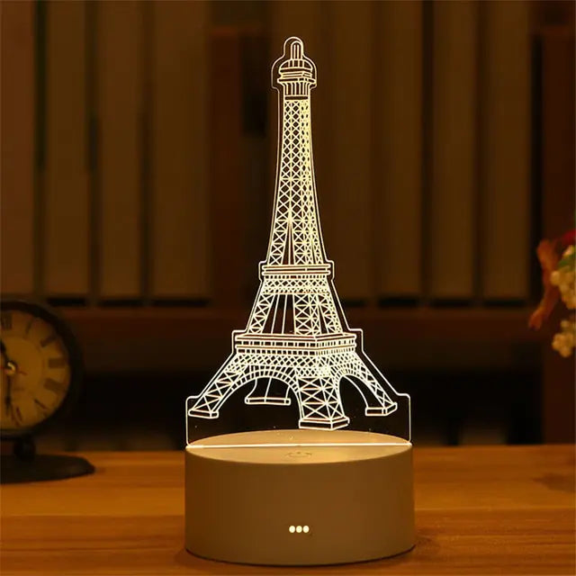 Acrylic 3D Lamps - Hominco