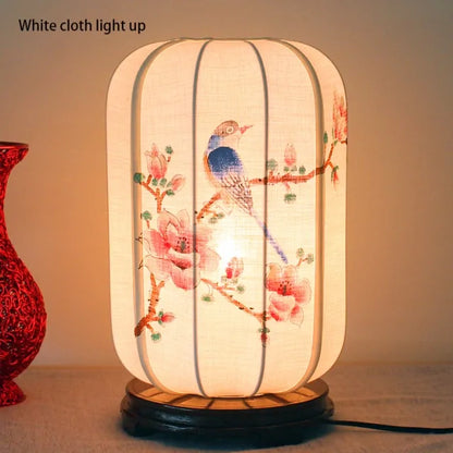 Stylish Hand-Painted Desk Lamp - Hominco