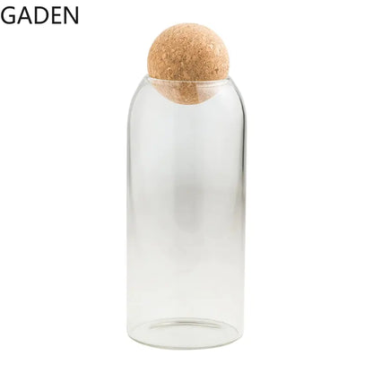 Clear Airtight Glass Jar for Preservation - Hominco