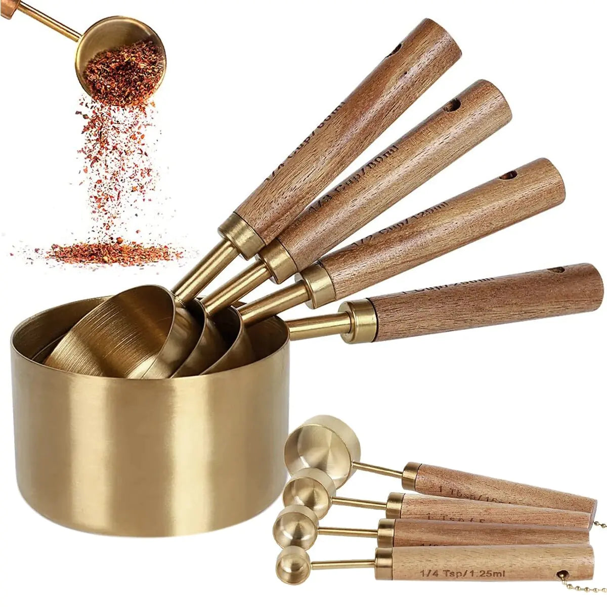 Measuring Cups and Spoon Set - Hominco