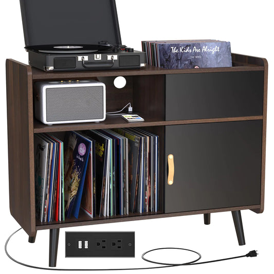 Vinyl Record Player Stand