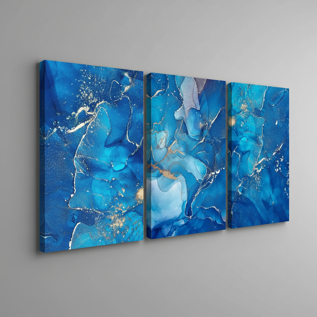 Modern Canvas Wall Art 3 Panel Large Canvas