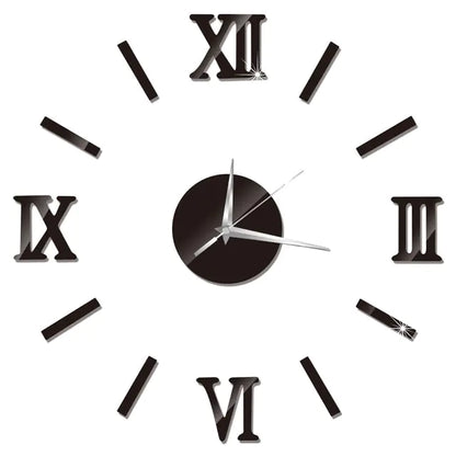 Acrylic Roman Numeral Wall Clock - Hominco