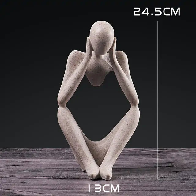Nordic Art Thinker Statue - Hominco
