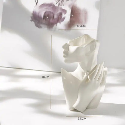 Art Sculpture Ceramic Vases - Hominco