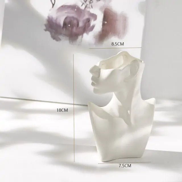 Art Sculpture Ceramic Vases - Hominco