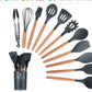 Non Stick Pot Spatula And Spoon - Hominco