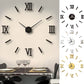 Acrylic Roman Numeral Wall Clock - Hominco