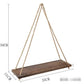 Wooden Rope Swing Wall Hanging - Hominco