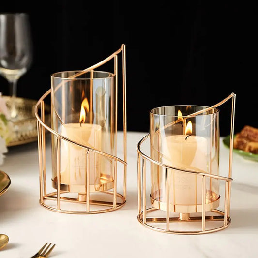 Eleganza Candle Holder - Hominco