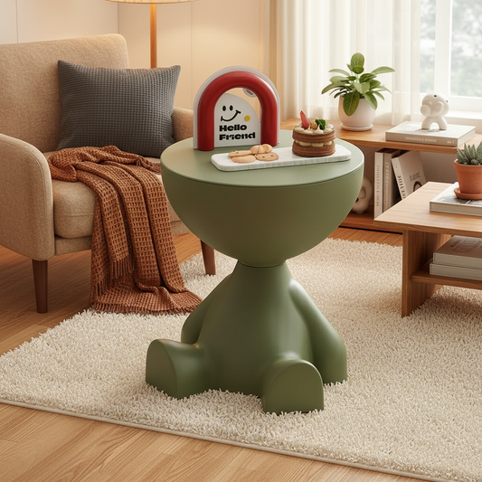 Side Table Circle Coffee