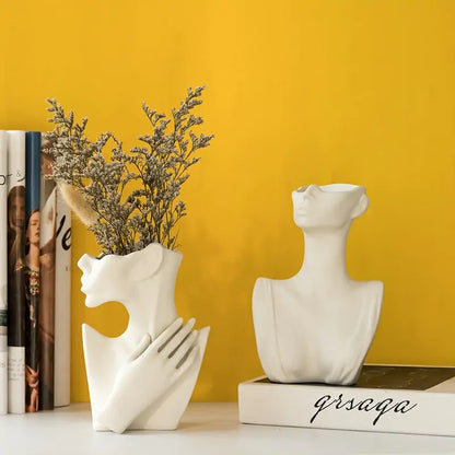 Art Sculpture Ceramic Vases - Hominco