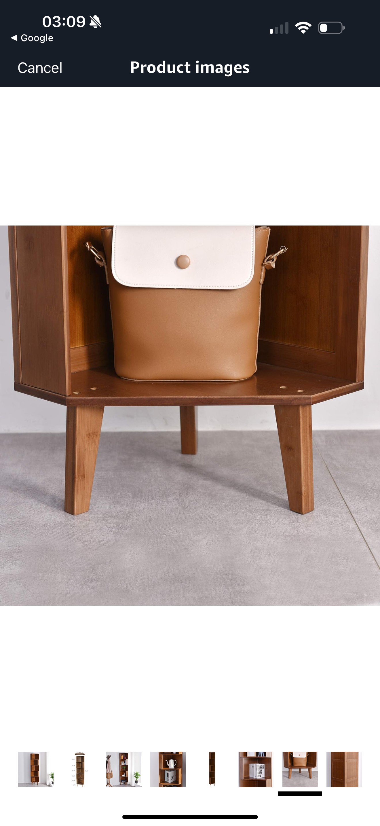 Corner Cube Bookshelf