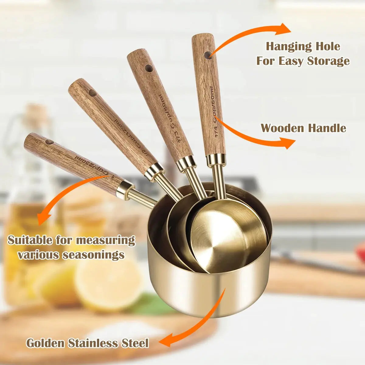 Measuring Cups and Spoon Set - Hominco