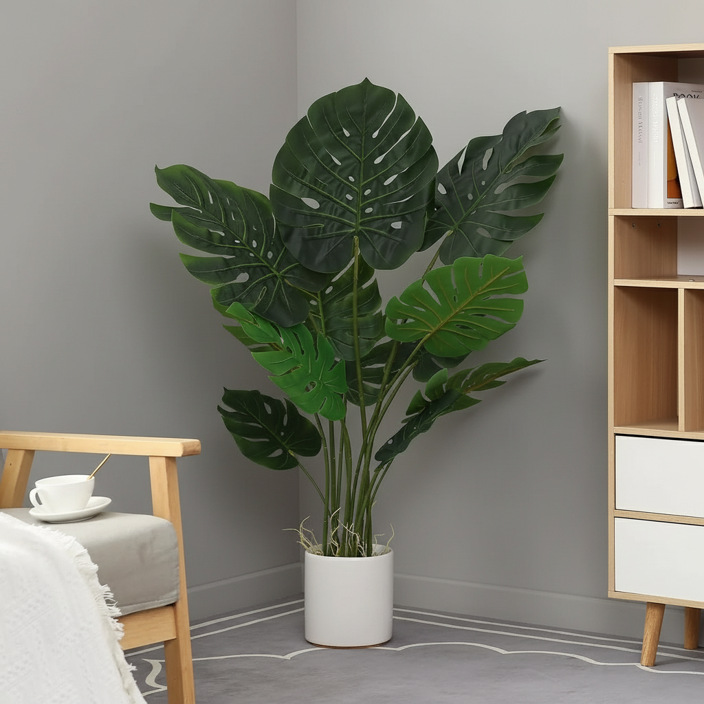 FLOWORLD Artificial Monstera Plant 4FT